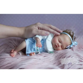 10-дюймовые Мини-наборы силиконовых кукол-Реборн для новорожденных, Пустые Неокрашенные Куклы Марии в разобранном виде, DIY Reborn Kit