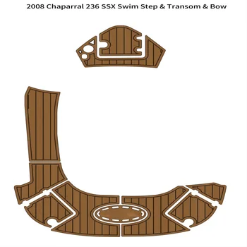 2008 Chaparral 236 SSX Платформа для плавания на носу лодки EVA из вспененного тикового дерева