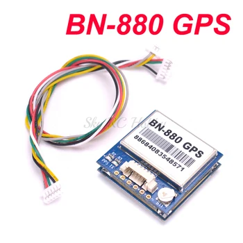 BN-880 BN880 GPS Модуль Управления полетом Двухмодульный Компас С Кабелем Для APM 2.5 2.6 2.8 APM2.6 PX4 Pixhawk 2.4.7 PIX 2.4.8