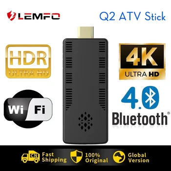 LEMFO ATV Android 10,0 Smart TV Stick Чипсет H313 4K 8K WIFI6 2 ГБ ОЗУ 16 ГБ ПЗУ BT4.0 2023 Голосовой помощник PK H20 Tox3 Btv13 W2