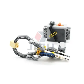 MOC Высокотехнологичный 33 шт. Механический коготь, механическая модель, строительные блоки, кирпичи, совместимые с мотором, Набор игрушек 