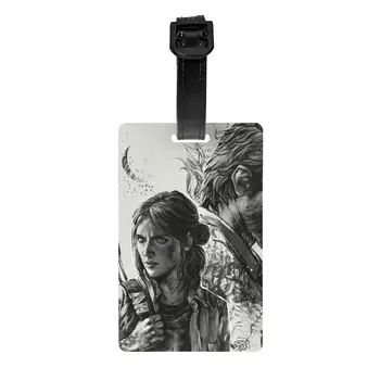 The Last Of Us, часть 2, багажные бирки Элли Джоэл для чемоданов, идентификационная наклейка для защиты от видеоигр