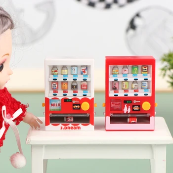Аксессуары для дома в виде кукольного домика, 1 шт., мини-модель автомата для приготовления напитков, реквизит для съемок, аксессуары для кукол