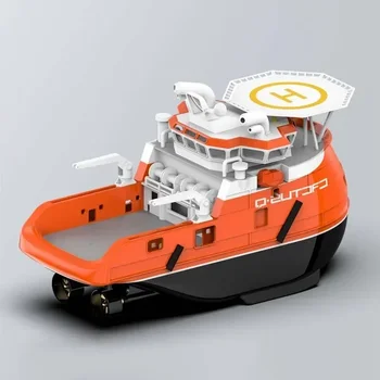 Версия Q Комплект морской инженерной модели корабля 288 мм, комплект для производства модели корабля, комплект для дистанционного управления кораблем ручной работы