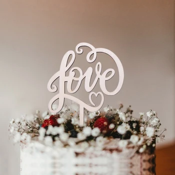 Верхушки тортов из натурального дерева, надпись жениха и невесты, украшение тортов для помолвки, свадебные торты и праздничные торты
