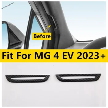Внутренний подлокотник, отделка крышки розетки кондиционера, Декоративная рамка для вентиляционной панели переменного тока, подходит для MG 4 EV 2023 2024 Аксессуары