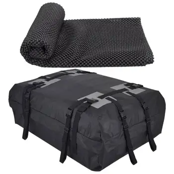 Водонепроницаемая грузовая сумка из ткани Оксфорд 600D, универсальная багажная сумка, сумка-куб для хранения на крыше объемом 15 кубических футов