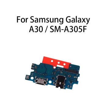 Для Samsung Galaxy A30 SM-A305F, разъем для док-станции для зарядки через USB, разъем для подключения зарядного устройства, гибкий кабель для платы зарядки