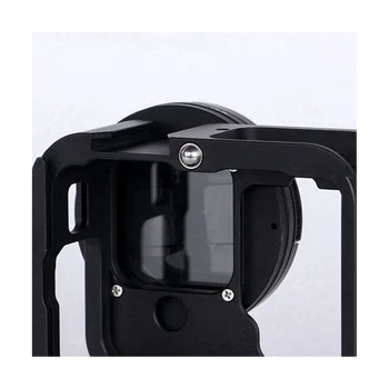 Для расширения камеры GoPro 9/10/11 Защитный чехол для дайвинга из алюминиевого сплава, переносной корпус, красный