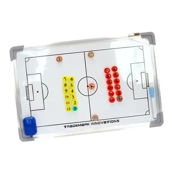 Доска для футбольных тренеров Портативная магнитная футбольная доска для тренировок по футболу