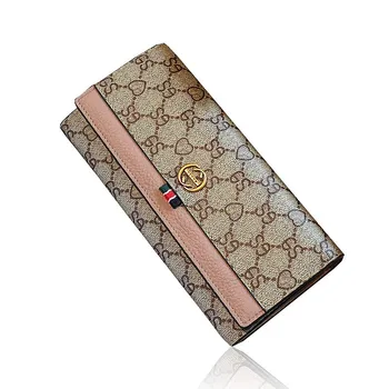 Женский кошелек 2024, новый модный кошелек, длинный дизайн, Роскошный кошелек большой емкости, многофункциональная сумочка-клатч для карт 7-5