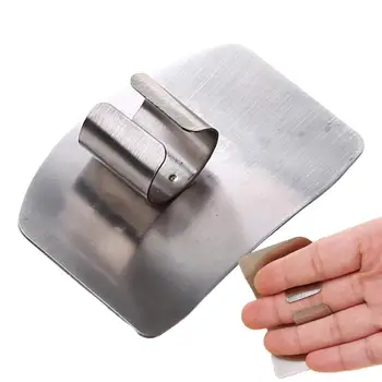 Защита для пальцев из нержавеющей стали, защита для пальцев для измельчения овощей, защита для пальцев при нарезке, нарезке кубиками