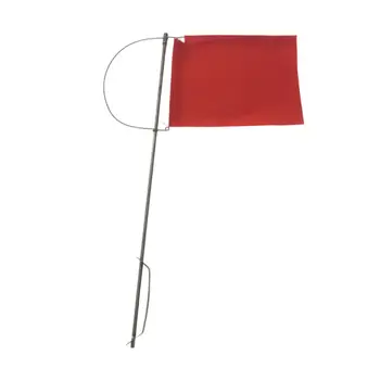 Индикатор морского ветра Красный флаг Прост в установке Прочный Легкий и долговечный из нержавеющей стали 304 для парусной яхты шлюпки