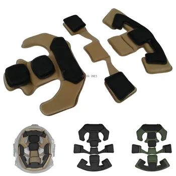 Комплект подкладки для тактического шлема Мягкая подкладка из пены с эффектом памяти Защитная накладка для шлемов Wendy Fast MICH ACH Аксессуары для шлемов