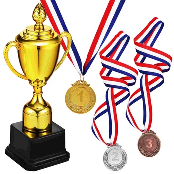 Кубок Clispeed Award Trophy, награда победителю за первое место, детские призы, 3 медали, пластиковая спортивная игра для соревнований