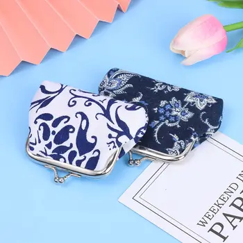 Модный кошелек-клатч, повседневная сумка-тоут, женский кошелек с цветочным дизайном, мини-настенная сумка, кошелек для монет с пряжкой