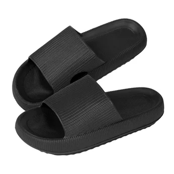 Мужская обувь 2023 Новые летние домашние противоскользящие женские тапочки Для любителей больших уличных легких толстых сандалий, удобные для мужчин