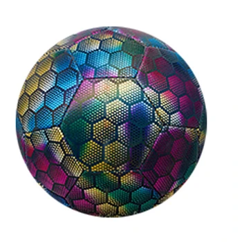 Ночной светящийся футбольный мяч: светоотражающий мяч для футбольных тренировок в помещении /на улице