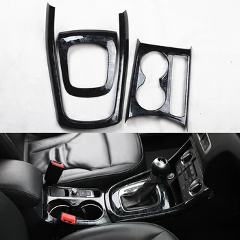 Панель передач для салона автомобиля с левосторонним управлением, шестерни для Audi Q3 2013-2018, Внутренняя отделка, Декор дверной панели, наклейка на крышку, отделка