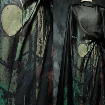 Плиссированная ткань для летних женских платьев Легкая дизайнерская одежда оптом Ткань для шитья одежды своими руками