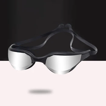 Противоскользящие гоночные плавательные очки с покрытием против запотевания, HD, защита от ультрафиолета, очки для соревнований по плаванию, сверхлегкие очки для дайвинга, одежда для плавания.