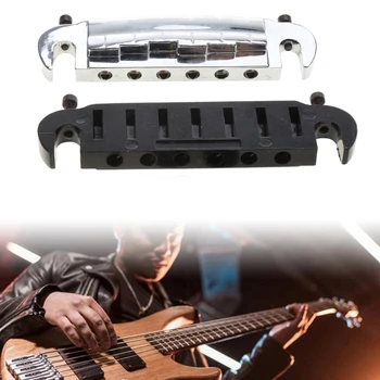 Регулируемый гитарный бридж, небольшой интегрированный наконечник бриджа без кода для частей LP-электрогитары