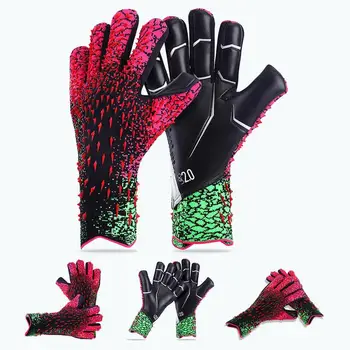 Утолщенные футбольные вратарские перчатки для детей, футбольные вратарские перчатки для детей, профессиональные спортивные вратарские перчатки разного размера