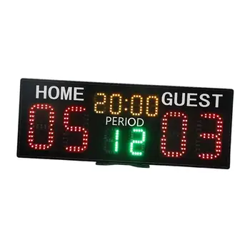 Хранитель счета в теннисе Профессиональная цифровая доска для подсчета очков Портативные часы для настольного тенниса бейсбола спортивных игр в помещении на открытом воздухе