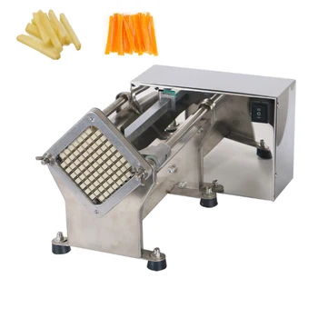 Электрическая машина для резки картофельных чипсов, многофункциональная машина для резки картофеля фри, коммерческая морковь, овощерезка, полоски для овощей